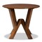 Baxton Studio Irene Walnut Brown Finished 35-Inch-Wide Round Wood Dining Table 169-10899 - alternate 5